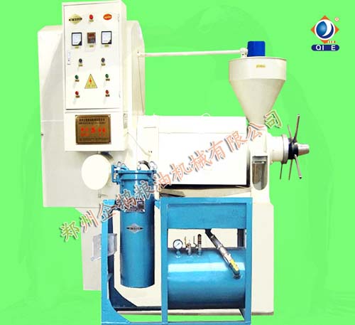菜籽榨油機(jī)的壓榨時(shí)間越長越好嗎(圖1) 小型菜籽榨油機(jī)結(jié)構(gòu)圖